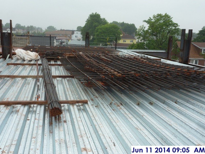 Rebar mats for Elev. 4-Stair 2  (3rd floor) Facing West (800x600)